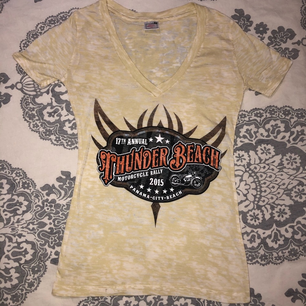 Vance Bikewear Thunder Beach rally v-neck top